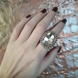 Zara Nwot Mixed Metal Statement Ring